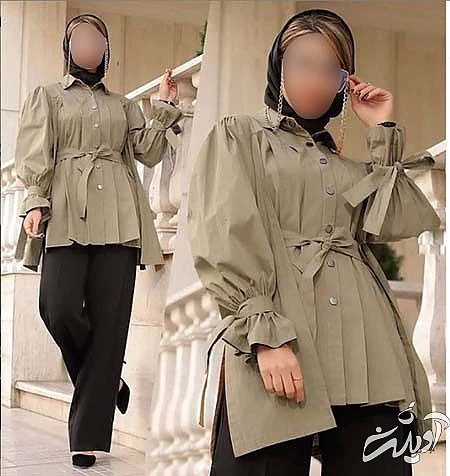 مدل مانتو برای افراد قد کوتاه و چاق ,بهترین مدل مانتو برای افراد قد کوتاه , مانتو برای دختران قد کوتاه 